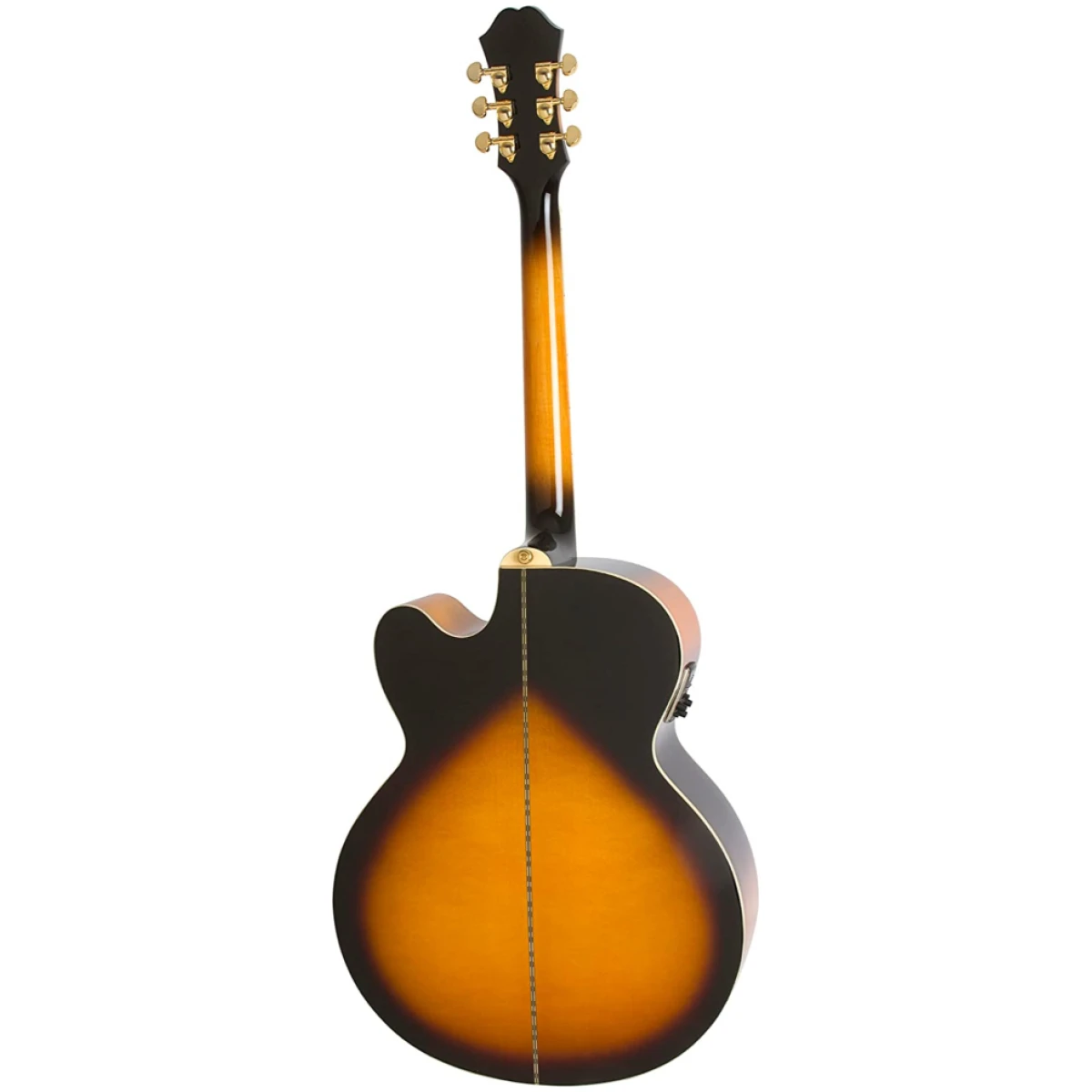 Epiphone EEJ2-VS J-200 EC Studio A/E Vintage Sunburst - Image 6