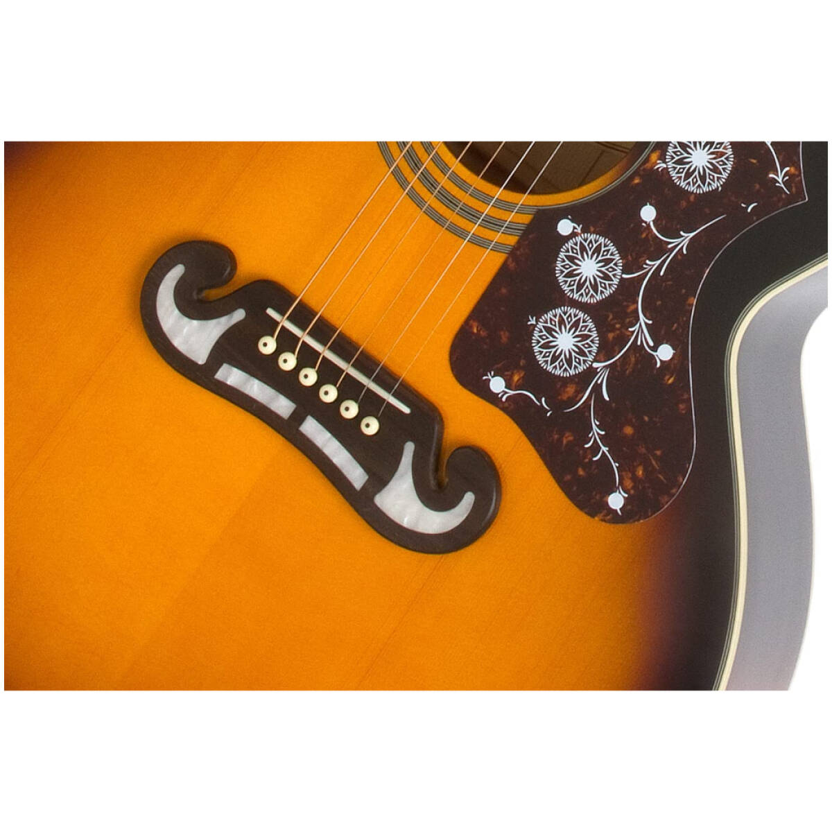 Epiphone EEJ2-VS J-200 EC Studio A/E Vintage Sunburst - Image 5