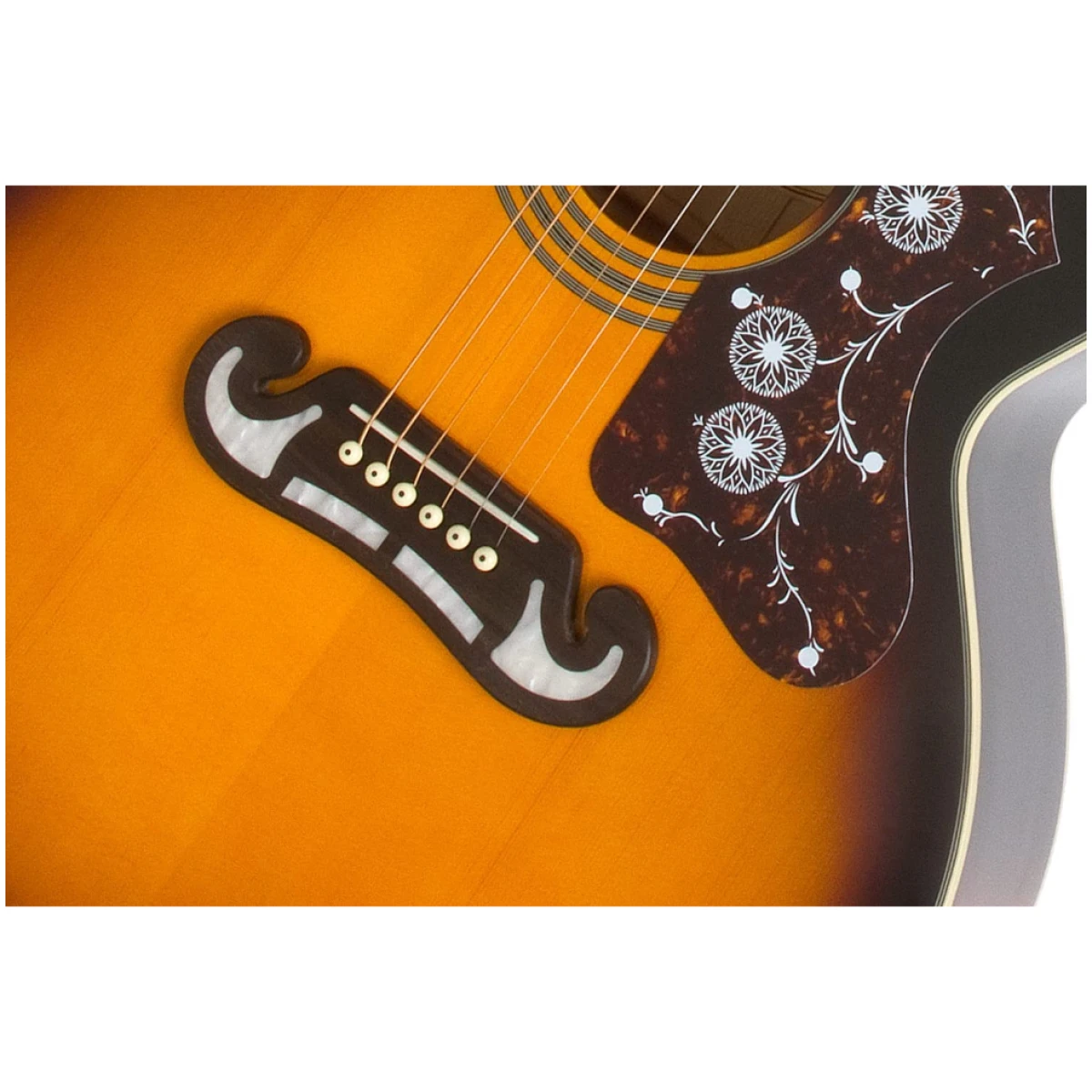 Epiphone EEJ2-VS J-200 EC Studio A/E Vintage Sunburst - Image 5