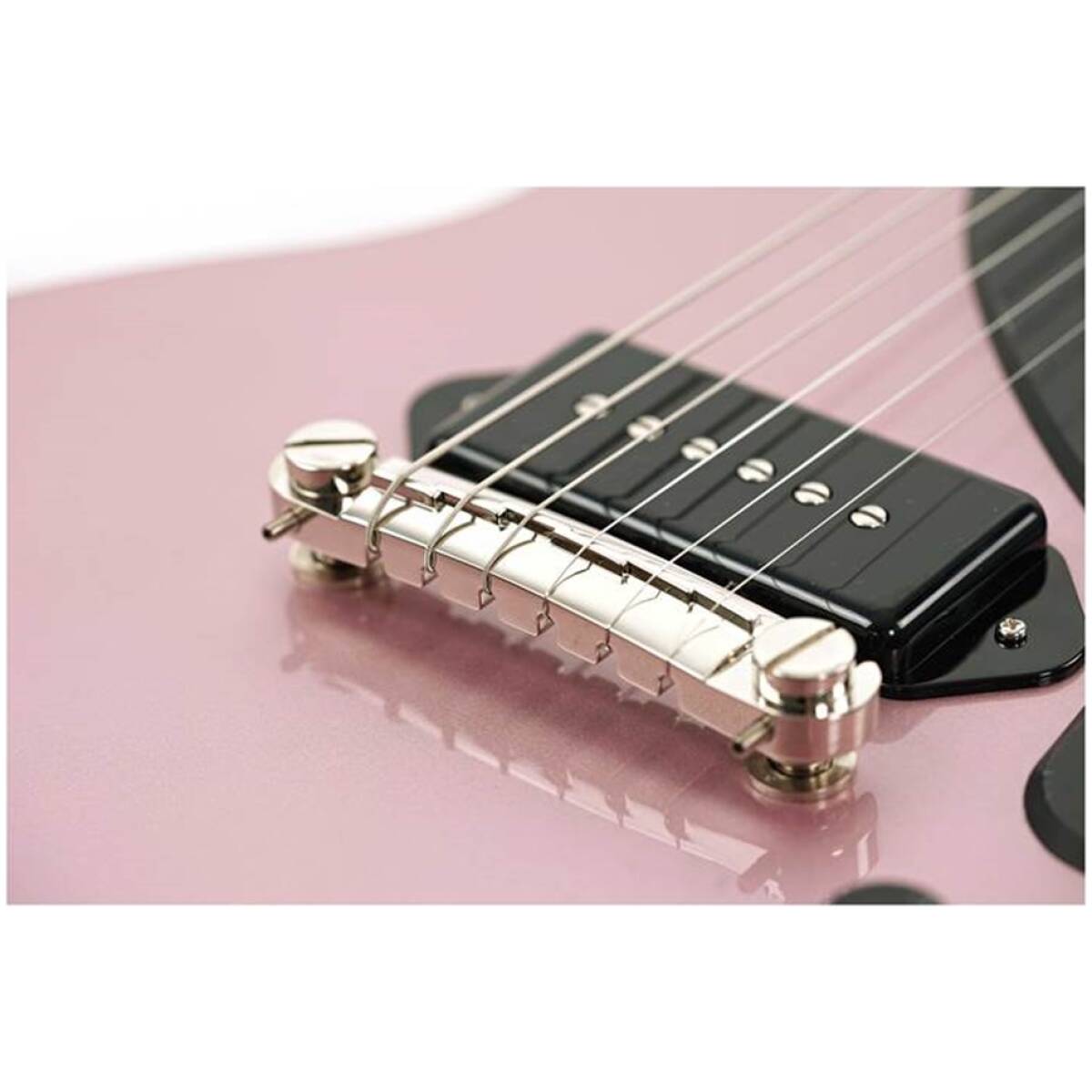 Epiphone EI-LJ-HEP Heather Poly Les Paul Junior + Gig Bag - Image 4