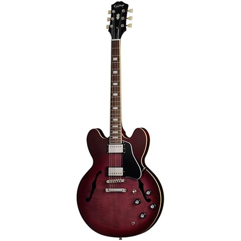 Epiphone EIES335F-PRB ES335 Figured Semi-Hollow Body Raspberry Burst