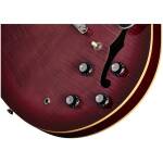 Epiphone EIES335F-PRB ES335 Figured Semi-Hollow Body Raspberry Burst - Image 5