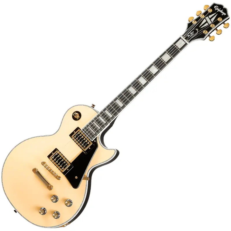 Epiphone EILC-AI Les Paul Custom Blackback Antique Ivory
