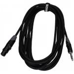 EC-A1-XLFPLM3-3 - 3m XLR Female to1/4'' Pole mic cable;3-pin