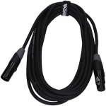 EC-A1-XLFM-1 - 1 m XLR Female to XLR male mic cable;3-pin analogue