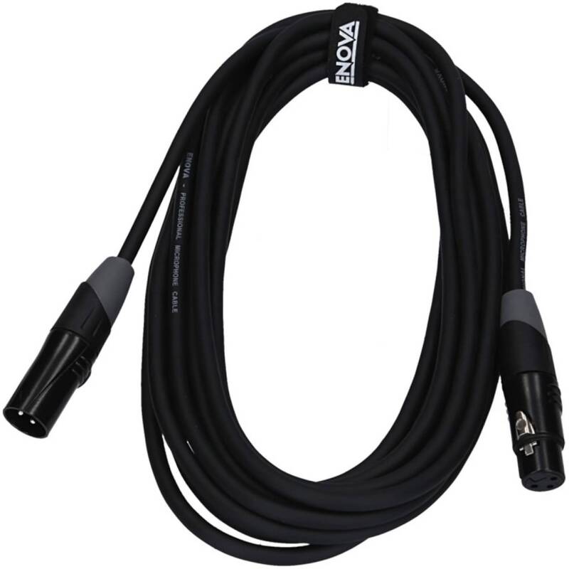 EC-A1-XLFM-10 - 10m XLR Female to XLR male mic cable;3-pin