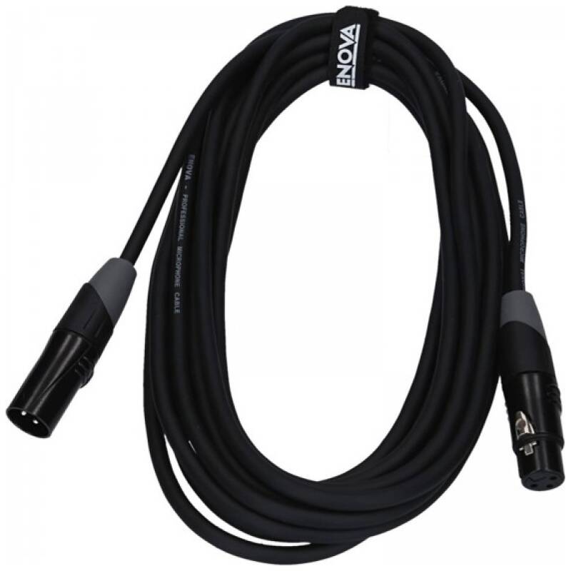 EC-A1-XLFM-6 - 6m XLR Female to XLR male mic cable;3-pin