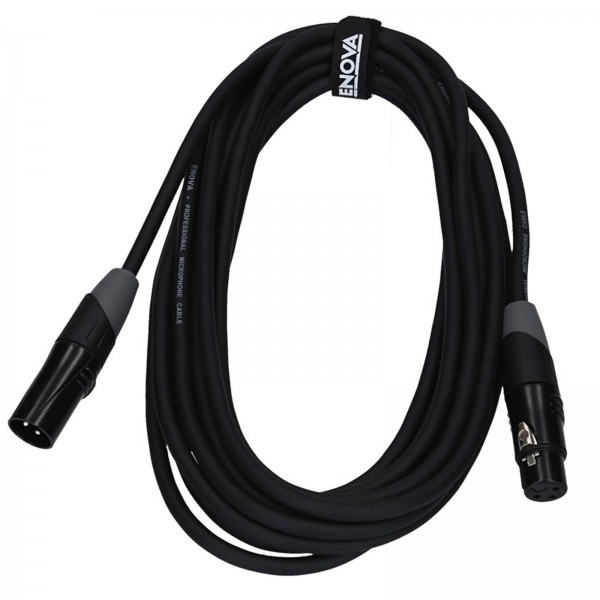 ENOVA-Mic-Cable-EC-A1-XLFM-7_600x600 EC-A1-XLFM-6 - 6m XLR Female to XLR male mic cable;3-pin - Image 1