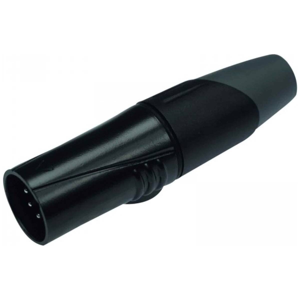 Enova XL25MB - XLR Male Cable Connector;5-pin; Black Metal - Image 2