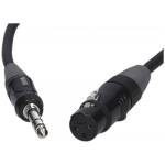 EC-A1-XLMPLM3-3 3 m XLR male to1/4'' Plug 3 Pole mic cable - Image 3