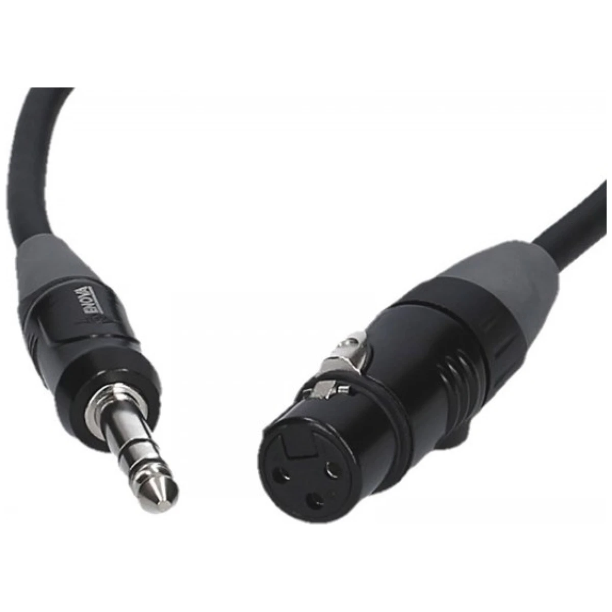 Enova EC-A1-XLFPLM3-1 - 1m XLR Female to1/4'' Pole Mic Cable - Image 3