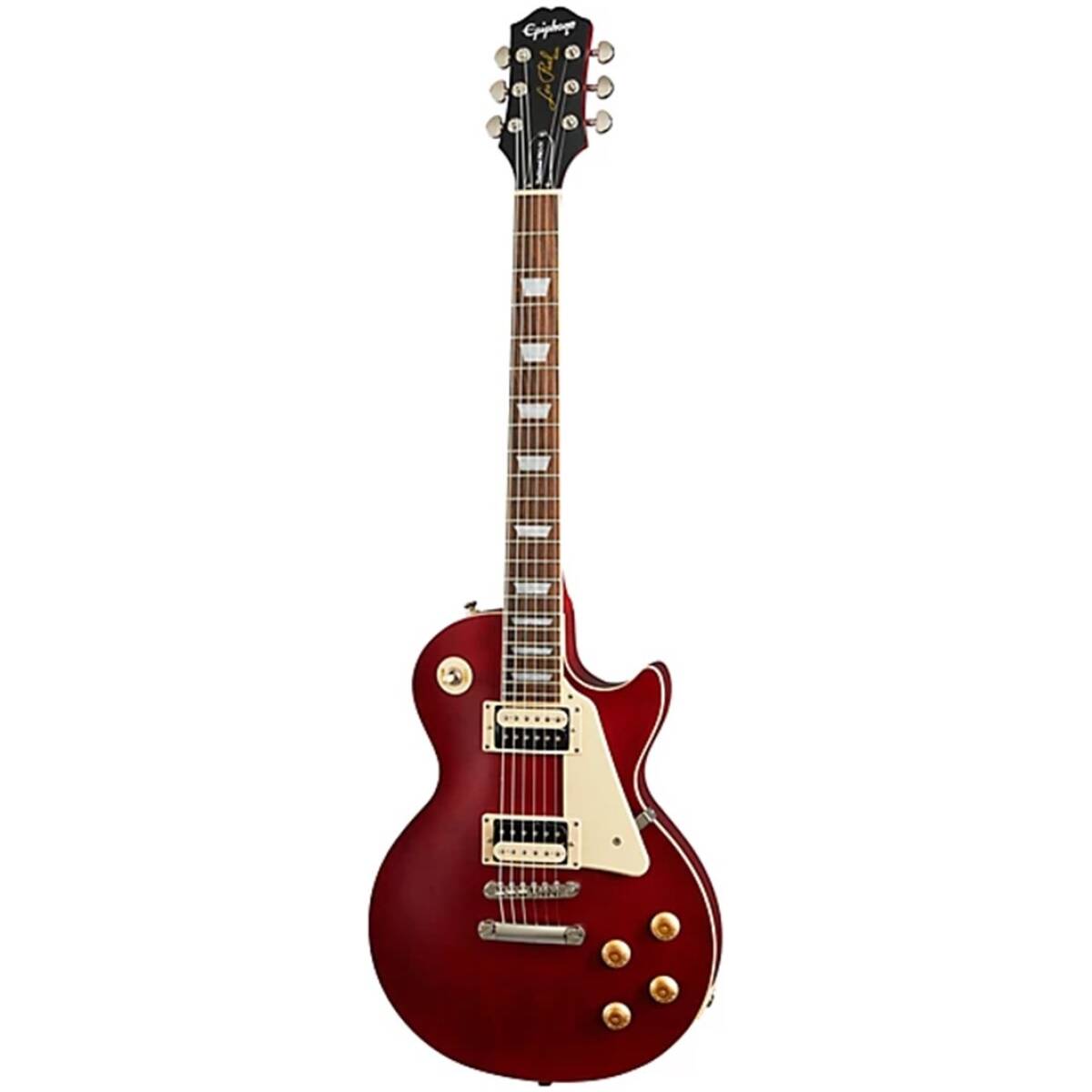 Epiphone ENT3-WRS Wine Red L.Paul Traditional Pro III - Image 2