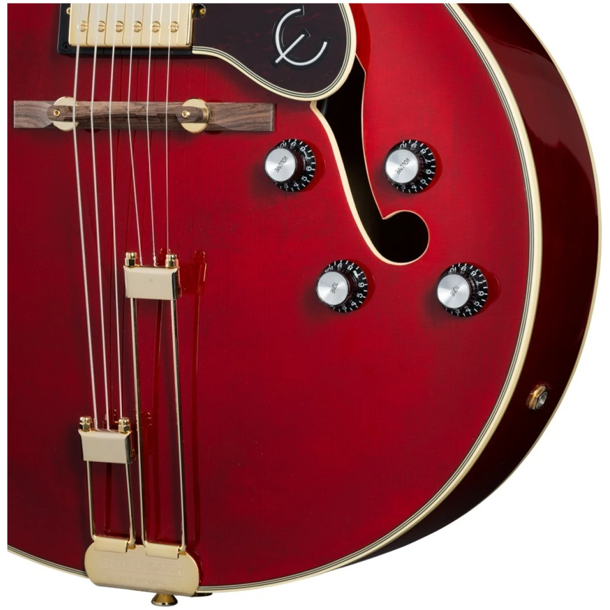 Epiphone EOBDW-WR Broadway Wine Red - Image 4
