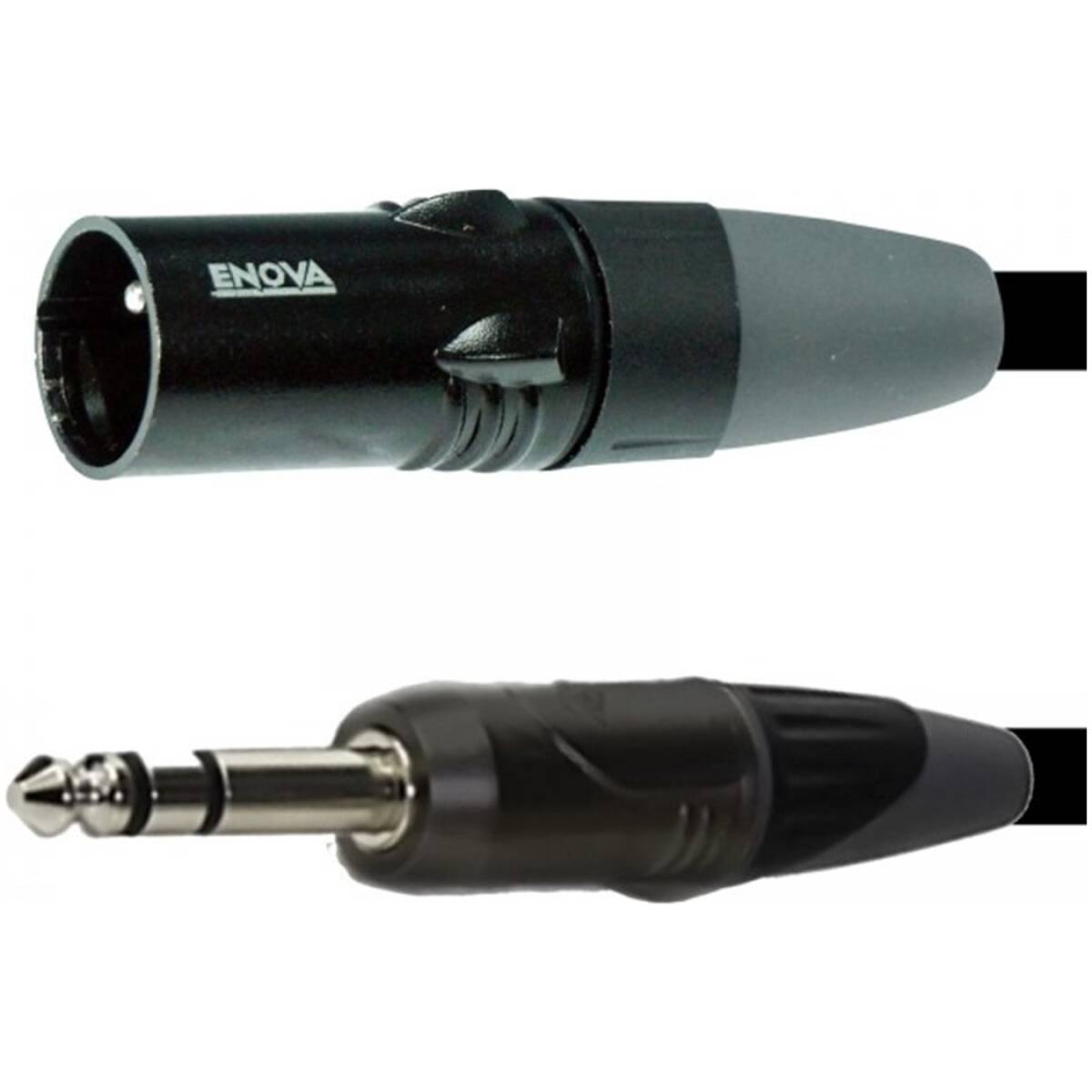 Enova EC-A1-XLMPLM3-6 - 6m XLR male to1/4'' Plug 3 Pole Mic Cable - Image 3