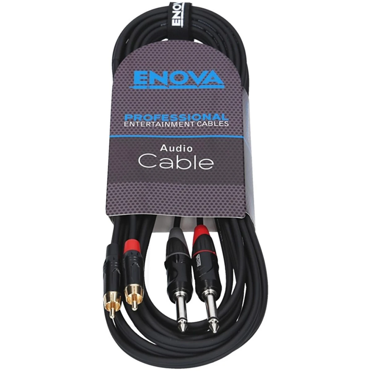 Enova EC-A3-CLMPLM-1 1m RCA Jack Adapter Cable Stereo - Image 2