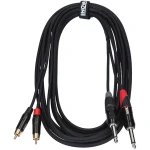 Enova EC-A3-CLMPLM-3 3m RCA Jack Adapter Cable Stereo