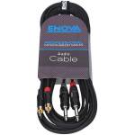 Enova EC-A3-CLMPLM-3 3m RCA Jack Adapter Cable Stereo - Image 2