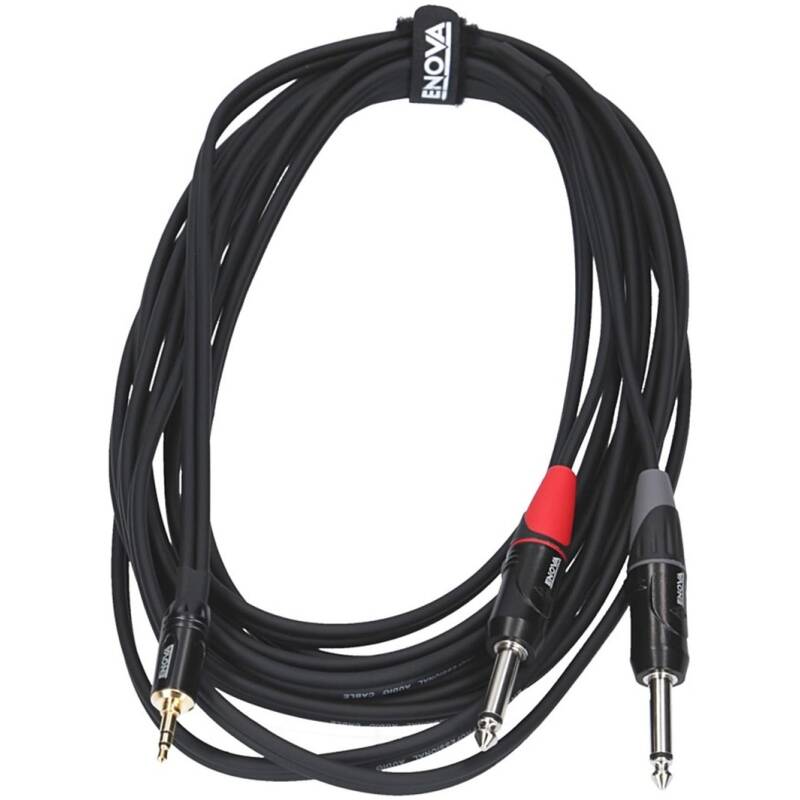 Enova EC-A3-PSMPLM-6 6m Adapter/Stereo Cable