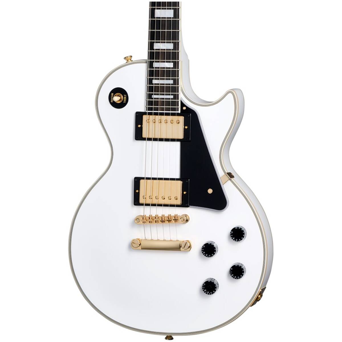 Epiphone ECLPC-AW Les Paul Custom Alpine White Incl Case - Image 2