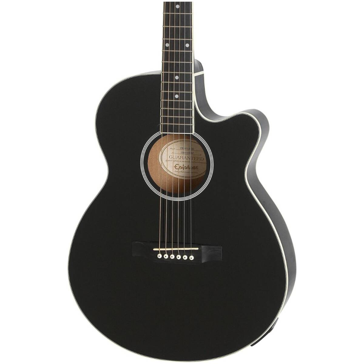 Epiphone EE4E-EB PR-4E Performer Ltd Ed Acou/Elect Ebony - Image 2