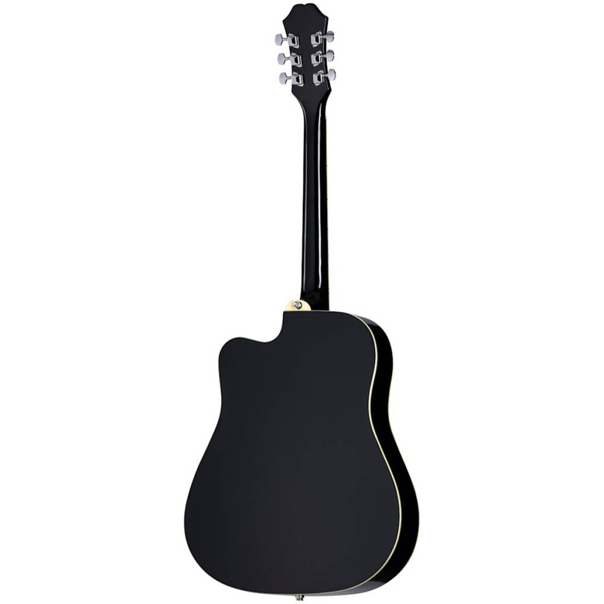 Epiphone EEFT-EB Songmaker Deluxe FT-100CE Ebony - Image 4