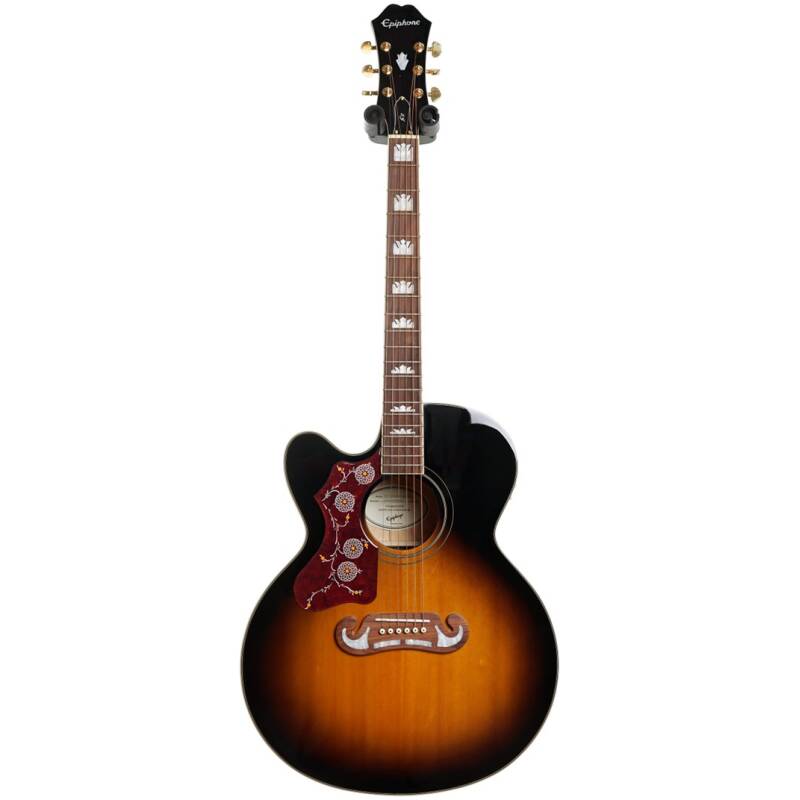 Epiphone EEJ4L-VS J-200 EC Studio Vintage Sunburst(LH)