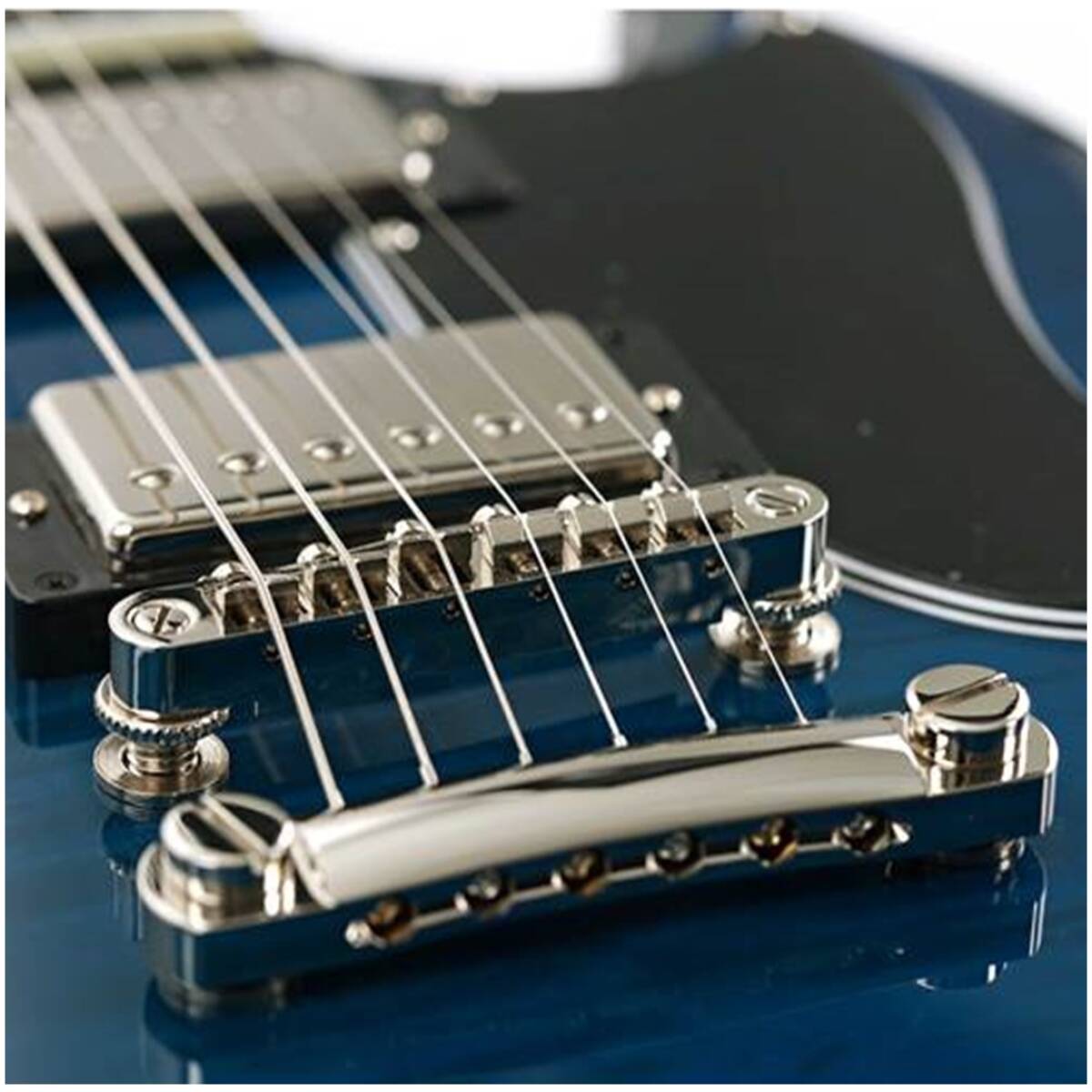 Epiphone EI-SGCF-VPB SG Custom Viper Blue +Bag - Image 4