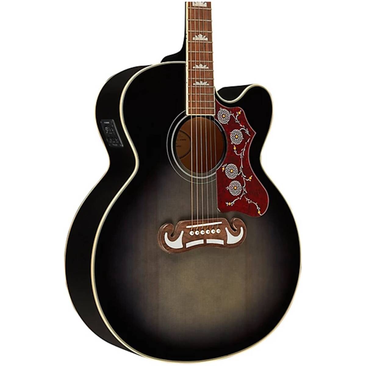 Epiphone EIAJ200C-TE J-200 EC Studio Acoustic/Electric Guitar - Image 2