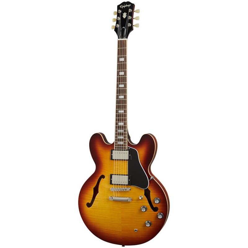 Epiphone EIES335F-RTB ES-335 Figured Raspberry Tea Burst