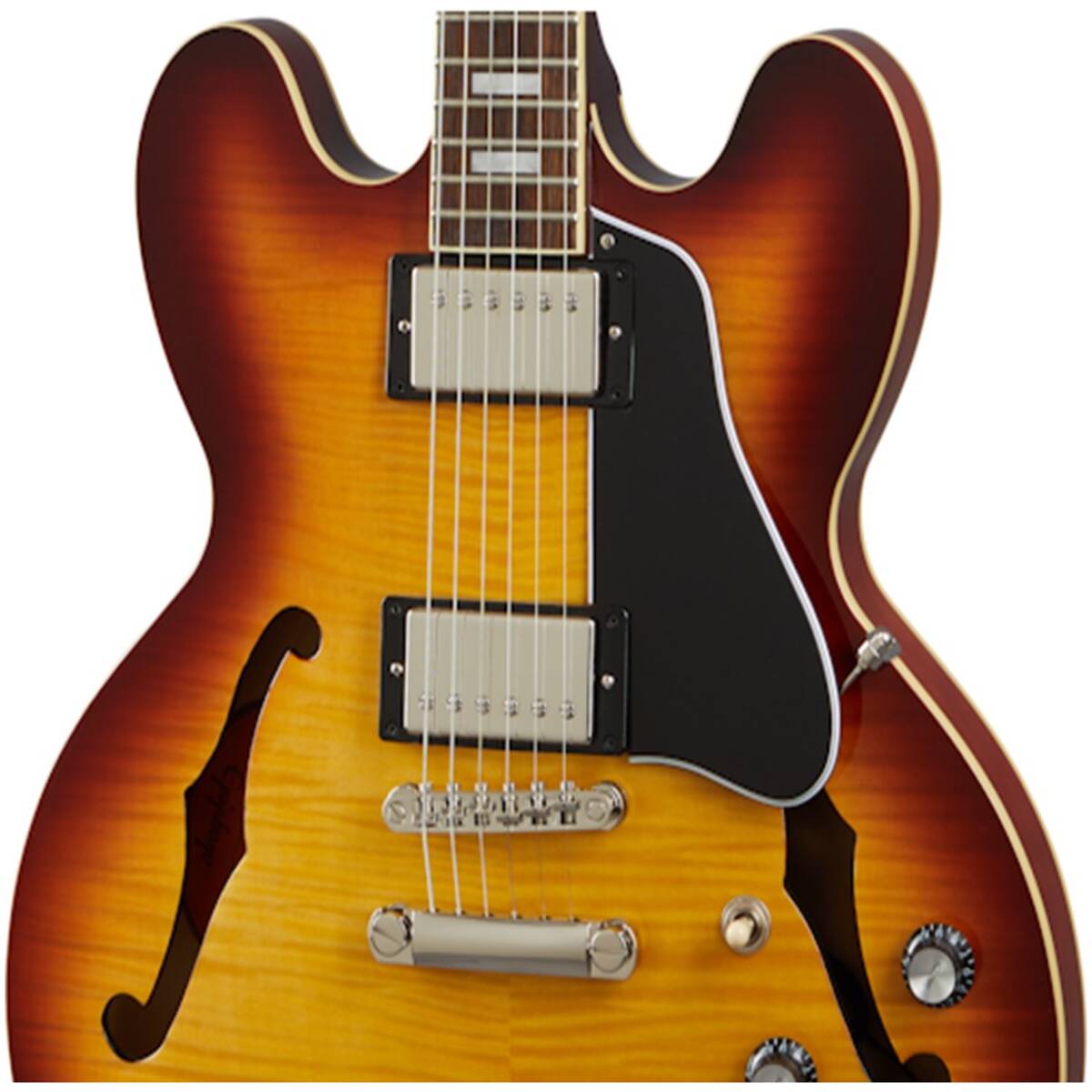 Epiphone EIES335F-RTB ES-335 Figured Raspberry Tea Burst - Image 2