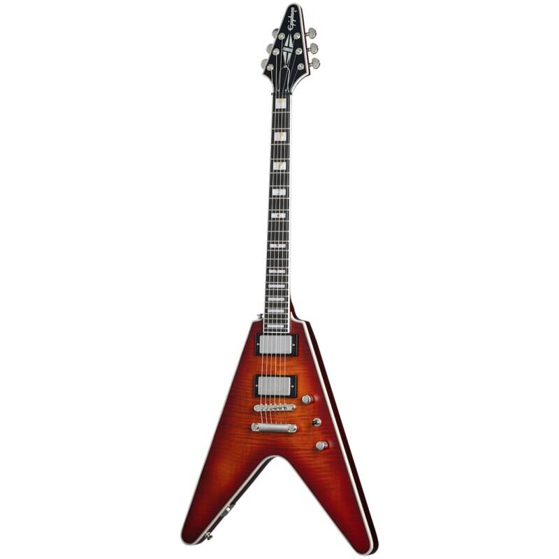 Epiphone EIFVY-ABT Flying V Prophecy Aged Bengal Tiger Burst