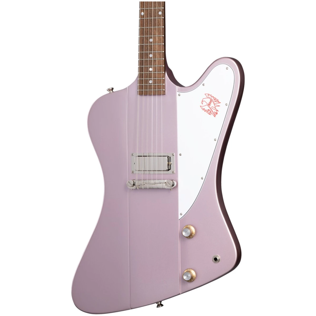 Epiphone EIGC63FB1-HEP 1963 Firebird I Heather Poly(Case) - Image 2