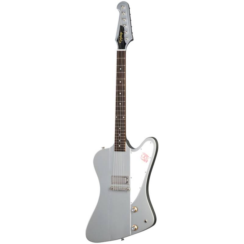 Epiphone EIGC63FB1-SIM 1963 Firebird I Silver Mist (Incl Case)