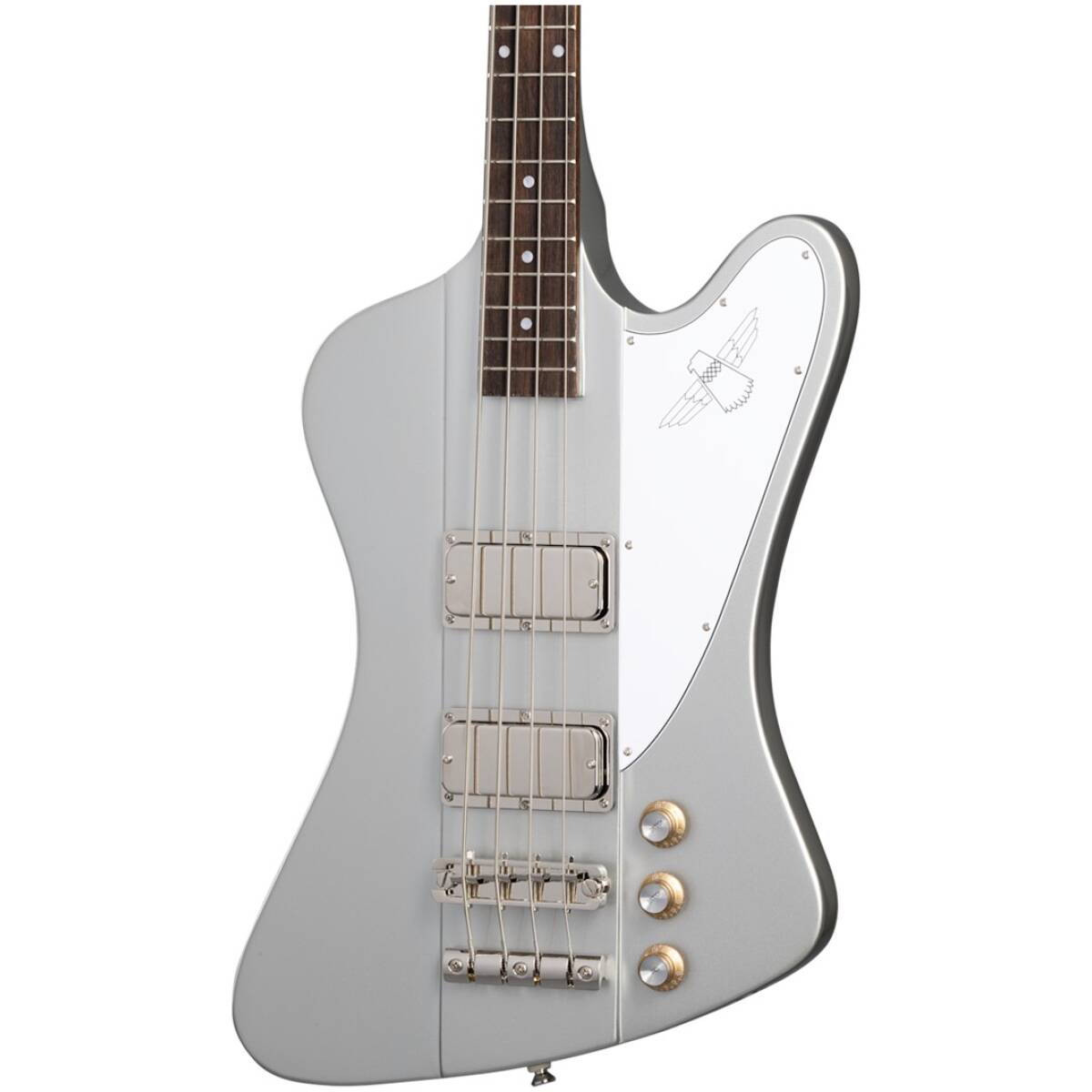 Epiphone EIGTB6-SIM Thunderbird '64 Bass Silver Mist Incl Bag - Image 2