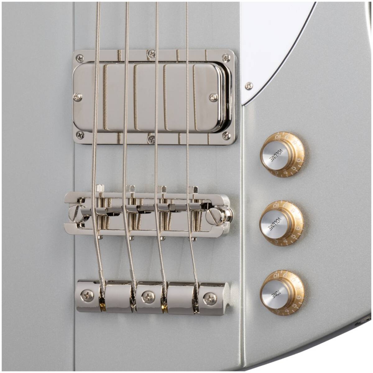 Epiphone EIGTB6-SIM Thunderbird '64 Bass Silver Mist Incl Bag - Image 3