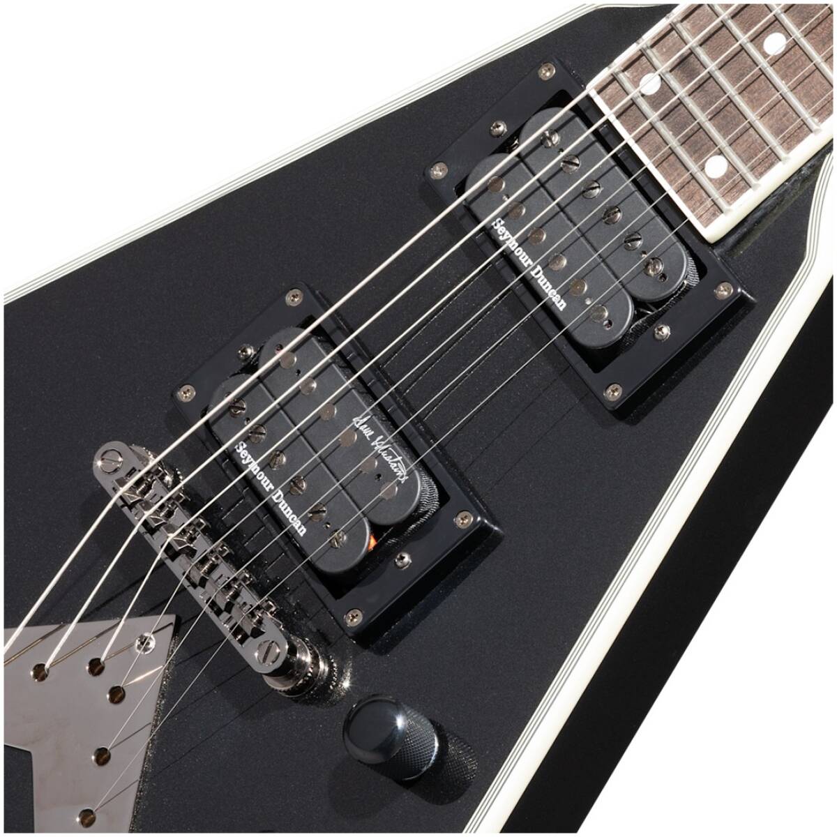 Epiphone EIGVCDMS-BM Dave Mustaine Flying V Black Metallic - Image 3