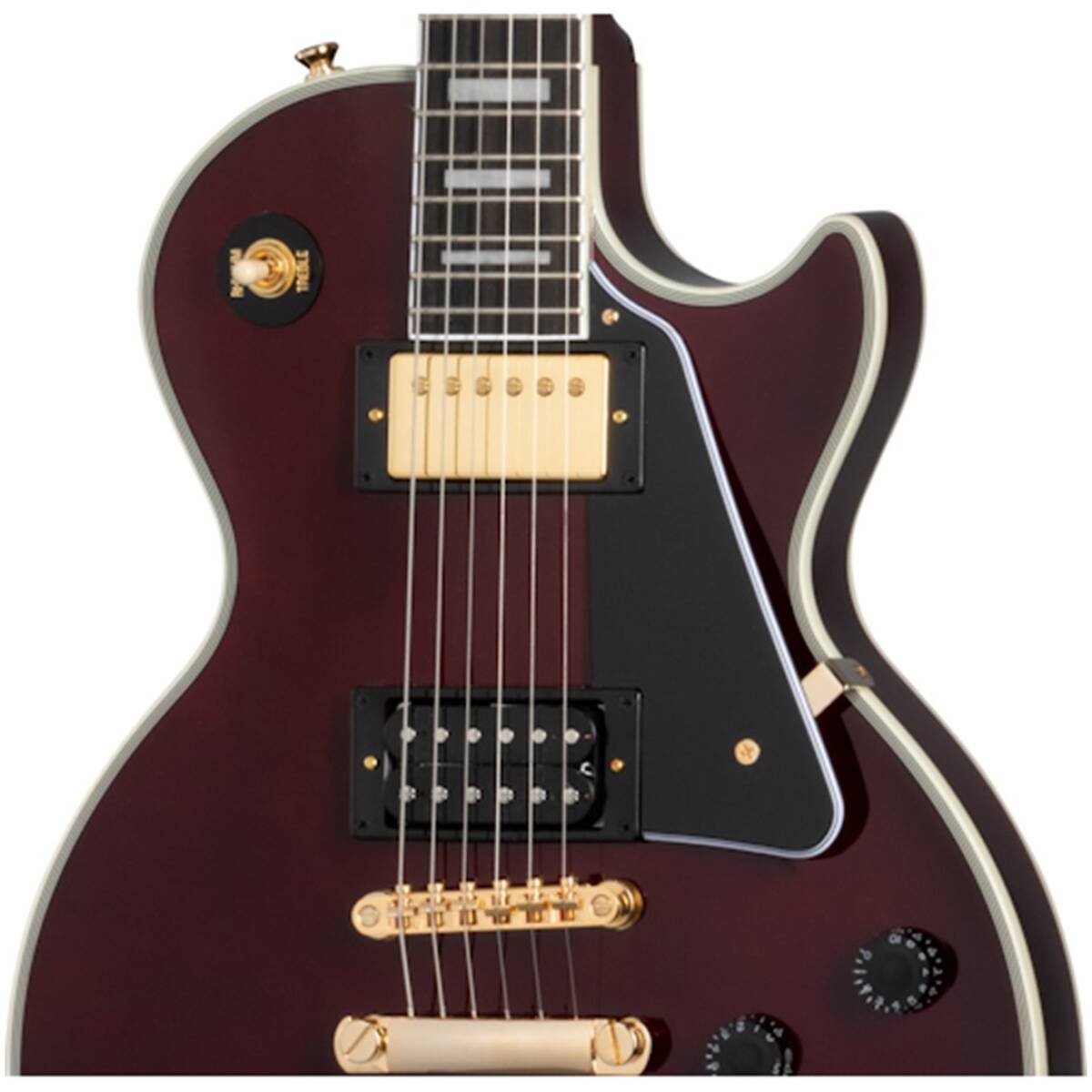 Epiphone EILCJC-WR Jerry Cantrell Wino L.Paul Custom+Case - Image 2