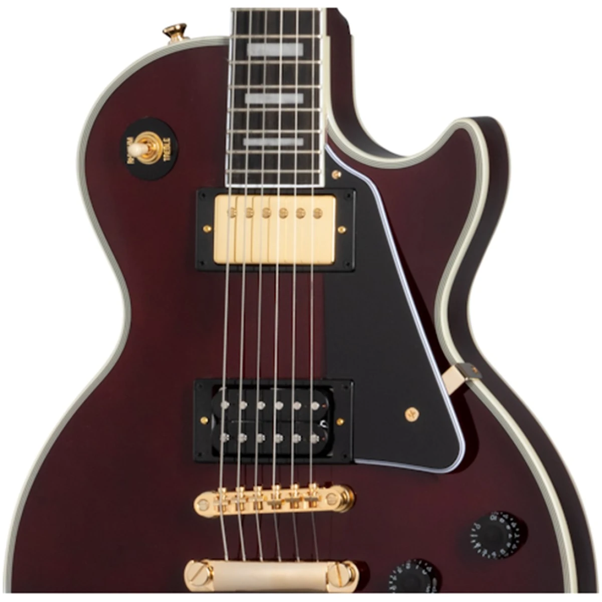 Epiphone EILCJC-WR Jerry Cantrell Wino L.Paul Custom+Case - Image 2