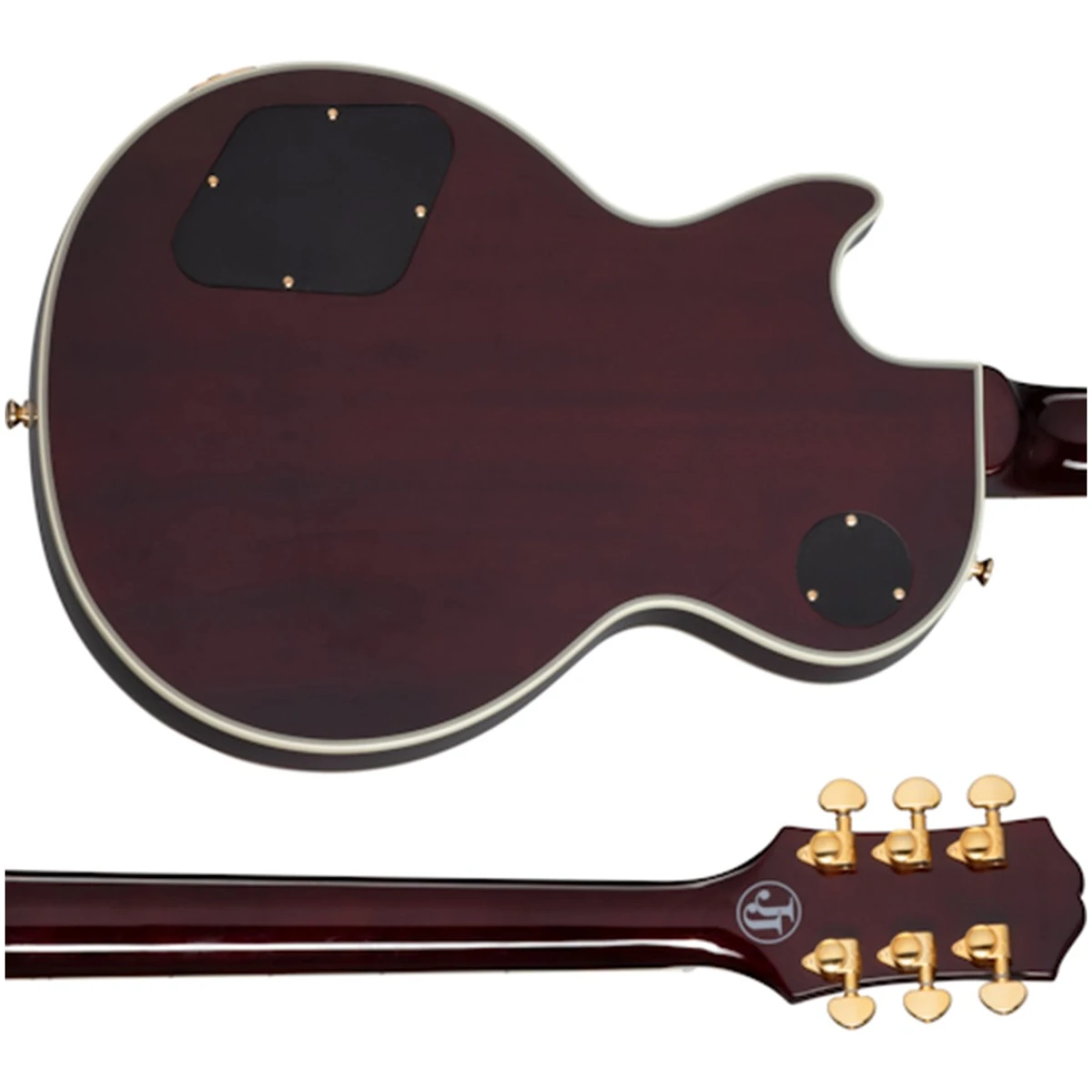 Epiphone EILCJC-WR Jerry Cantrell Wino L.Paul Custom+Case - Image 5