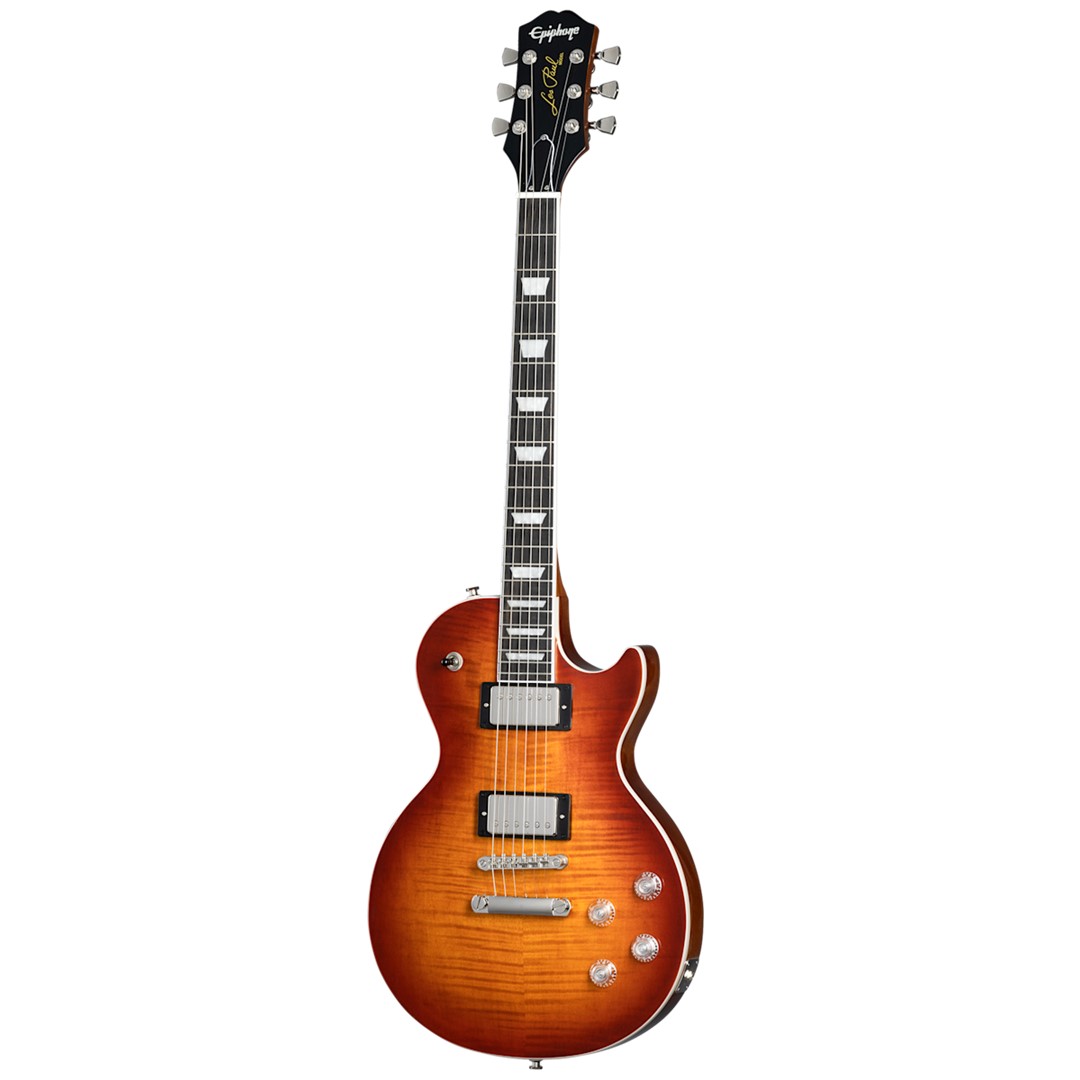 Epiphone-EILM-MOB-Les-Paul-Modern-Figured-Mojave-Burst-Front Epiphone EILM-MOB Les Paul Modern Figured Mojave Burst+Bag - Image 1