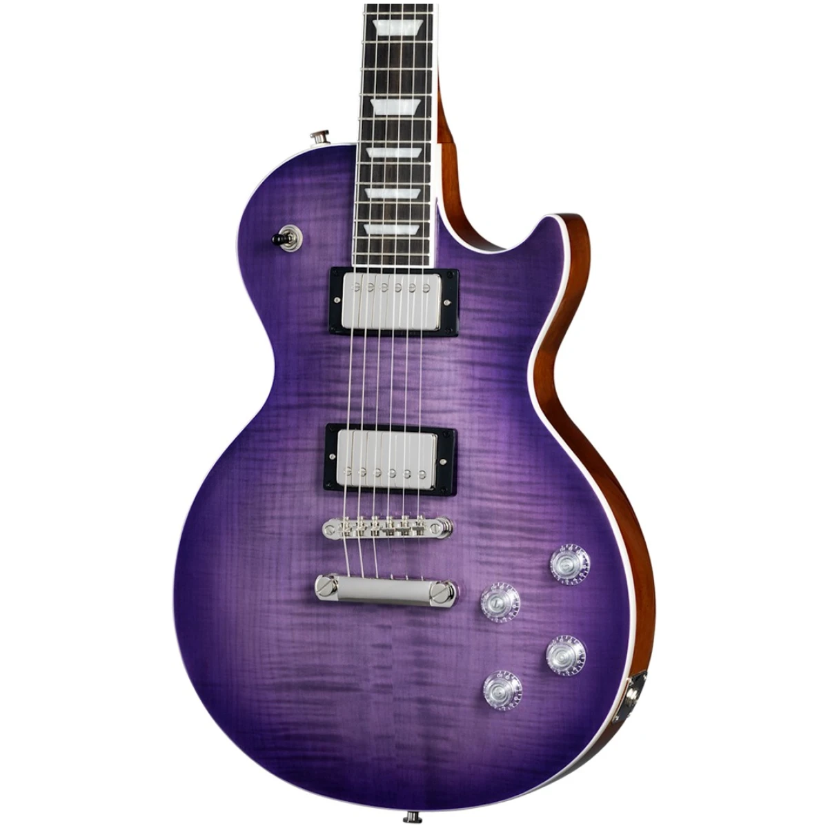 Epiphone EILM-PRB Les Paul Modern Figured Purple Burst + Bag - Image 2