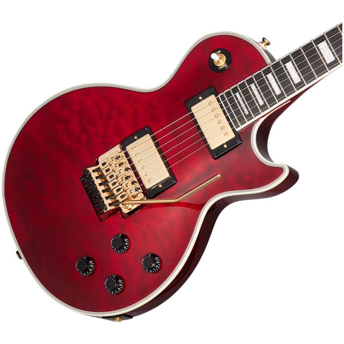 Epiphone EILPACQAL-RUB Alex Lifeson L.Paul Axcess Ruby - Image 2