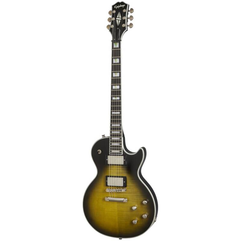 Epiphone EILY-LTAB Les Paul Prophecy Olive Tiger Aged Gloss