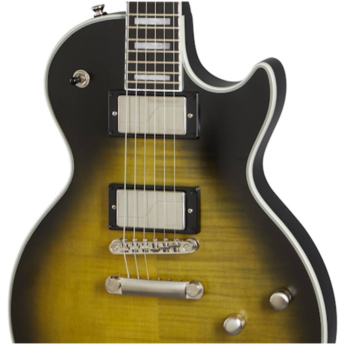Epiphone EILY-LTAB Les Paul Prophecy Olive Tiger Aged Gloss - Image 2