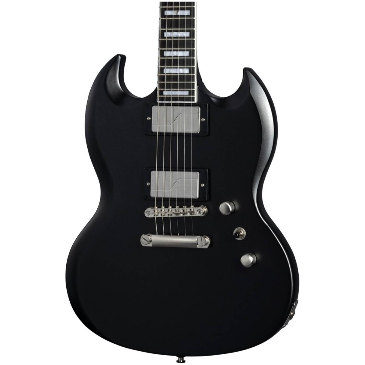 Epiphone EISGY-AJB SG Prophecy in Aged Jet Black Metallic - Image 2