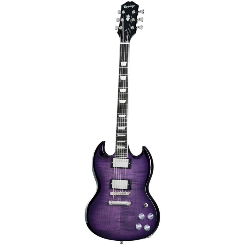 Epiphone EISM-PRB SG Modern Figured Purple Burst Incl Bag