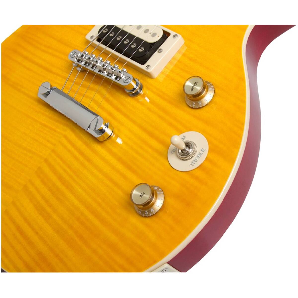 Epiphone ENA2-AA Slash Les Paul Special-II Appetite Amber+Bag/Accesories - Image 3