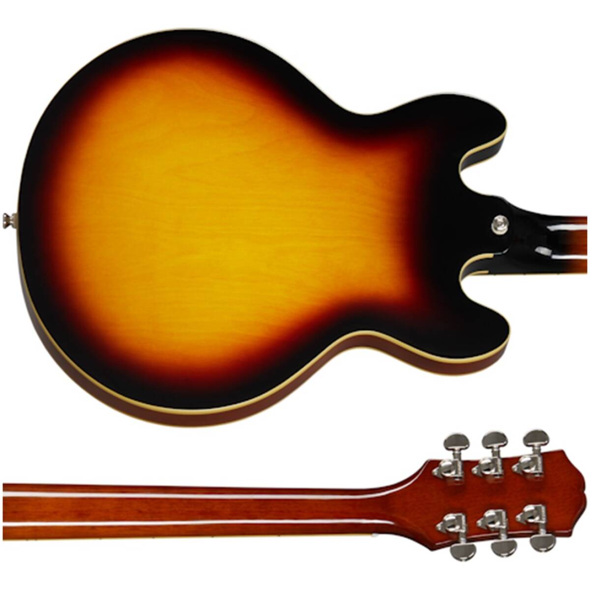 Epiphone IGES339-VS ES-339 Semi-Hollowbody Vintage Sunburst - Image 5
