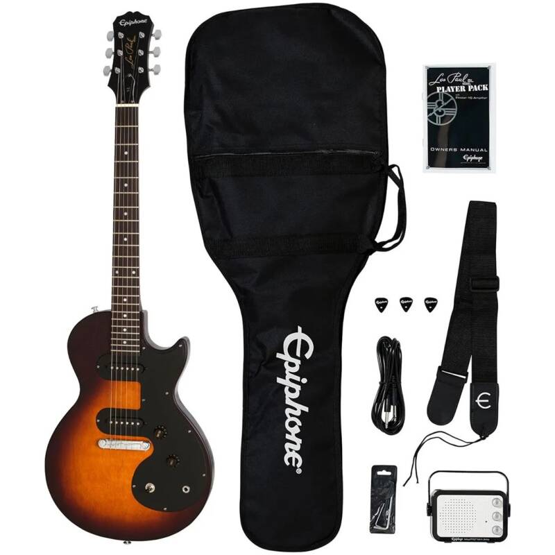 Epiphone PPEG-ENPS-VS L.Paul SL Starter Pack,Vintage Sun