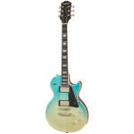 Epiphone EILMF-CBF - Les Paul Modern Figured Caribbean Blue Fade